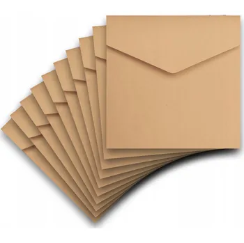 Obálka Ozdobné obálky na pozvánky a fotografie kraft x10