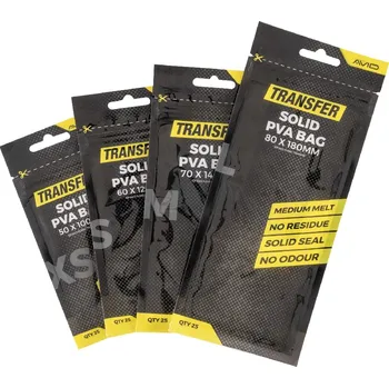 PVA AVID CARP Transfer PVA Solid Bags Velikost: Small