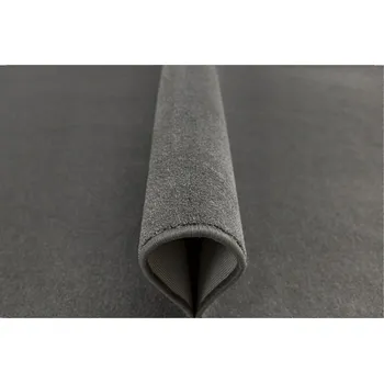 Koberec KOBEREC ŠEDÝ DO OBÝVACÍHO POKOJE KANCELÁŘE DOMÁCNOSTI HUSTÝ MĚKKÝ ODOLNÝ MAGIC 200x200 cm