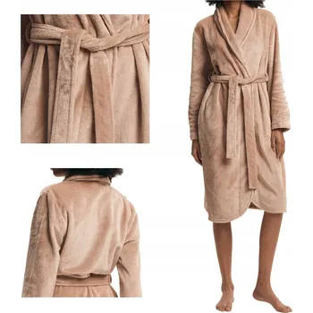 Dámské spodní prádlo Dámský župan Dextra Henderson | broskvový M