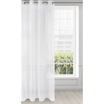 Povlečení Hotová záclona LILA bílá - na průchodkách