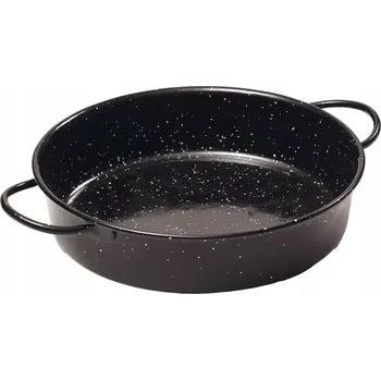 Pánev COMAS Servírovací pánev, smaltovaná, s držadly, délka: 265 mm, šířka: 208 m