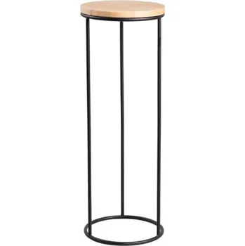 Stojan na květiny DDEDONI Stojan na květiny 733468 23,5 x 66,5 cm, 20 x 53,5 cm černý