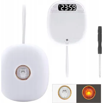 Budík Vibrační budík pod polštář pro DĚTI a osoby s hlubokým spánkem, podsvícený