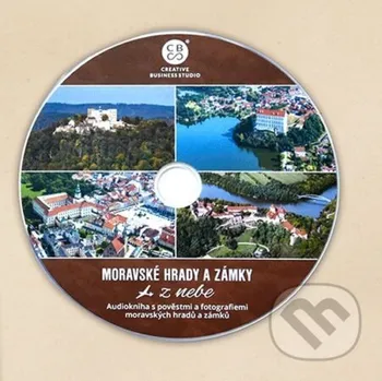 DVD film Moravské hrady a zámky z nebe DVD Malované Mapy