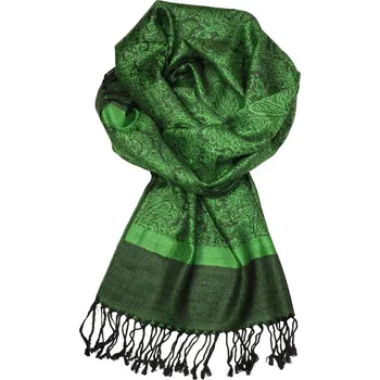 Šála Roma luxusní šála - pašmína - 103 zelená