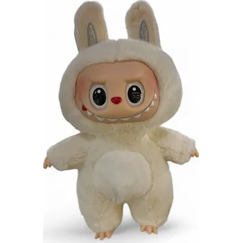 plyšák Plyšový Labubu The Monsters s křídly (50 cm) Barva: Bílá