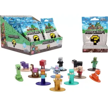 Figurka Minecraft nano figurka v sáčku – sběratelská kovová mini figurka