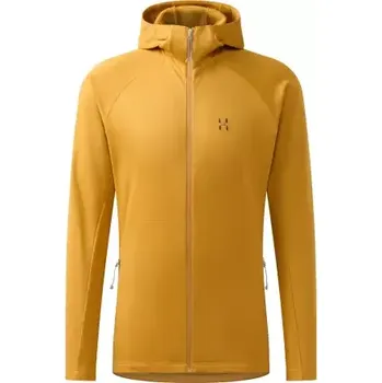 Pánská mikina Haglöfs Korp Mid Hood mikina Clay Yellow vel. M