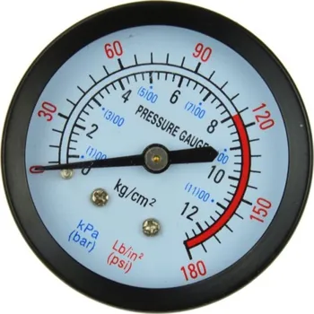 Příslušenství ke kompresoru GEKO Měřič průtoku vody 0-12 bar (50/200)