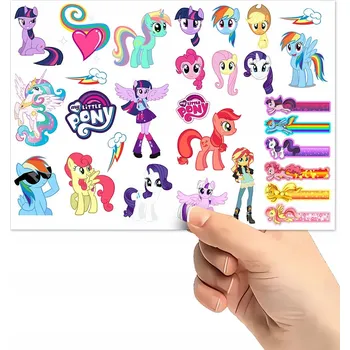 Odstranitelné tetování Smyvatelné TETOVÁNÍ PRO DĚTI My Little Pony - Různé Vzory, SUPER KVALITA