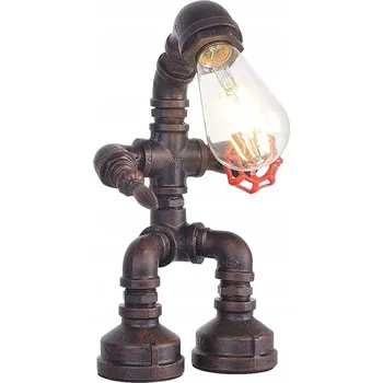 Lampička Kaj Hejmo stolní lampa ve vintage retro stylu E27 noční lampa pro dekoraci