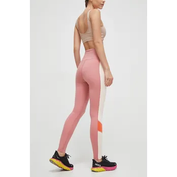 Dámské legíny Tréninkové legíny Roxy Heart Into It růžová barva, vzorované ERJNP03529 30X, vel. L