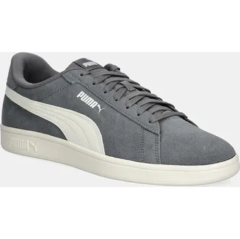 Pánské tenisky Semišové sneakers boty Puma PUMA Smash 3.0 šedá barva 390984 90X, EUR 46