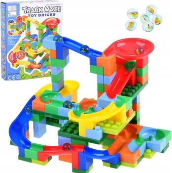 Kuličková dráha Stavebnice Jokomisiada kuličková dráha 152 dílků