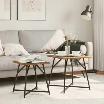 Jídelní stůl Kulatý stůl G01V 11 x 11 x 11 cm dřevo retro