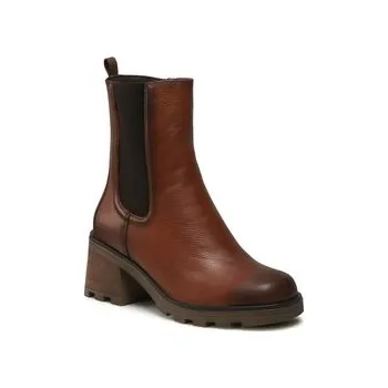 Dámské kozačky Polokozačky Caprice 9-25425-41 Hnědá 41