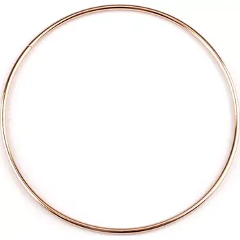 Lapač snů Kovový kruh na lapač snů Ø13,6 cm růžové zlato (Kovový kruh na lapač snů růžové zlato)