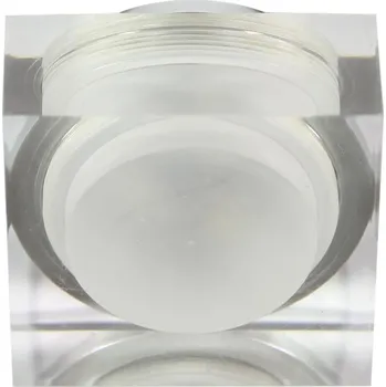 Podhledové stropní LED svítidlo GALLATIN - 3W, 3000K (teplá bílá), 7x7cm, hranaté, čiré