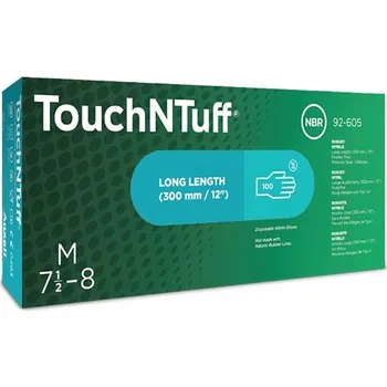 Pracovní oblečení Rukavice na jedno použití nitrilové Ansell 92-605 velikost L 100 ks