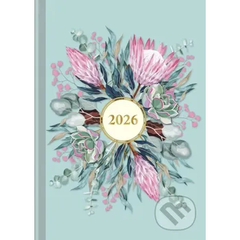 Doplněk ke knize Praktik denní diář 2026 - Květy - Spektrum grafik Spektrum grafik