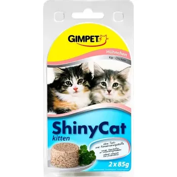 Krmivo pro kočku Gimpet ShinyCat Junior kuře 2x70g (16x)
