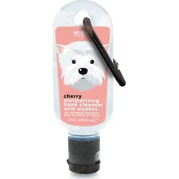 Péče o ruce Mad Beauty - Pocket Hand Sanitiser Dog Westie Cherry Dezinfekce na ruce 30 ml unisex