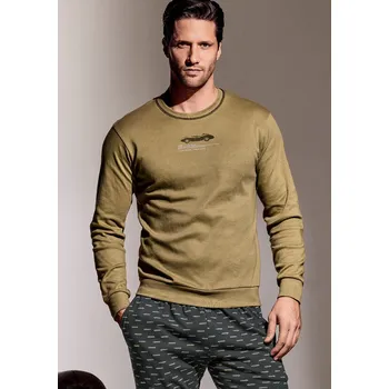 Pánské pyžamo Pánské pyžamo Infiore 752987 Olivová S