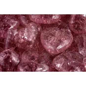 Dětské navlékací korálky Korálky Srdíčka č.5939 (15x16mm)