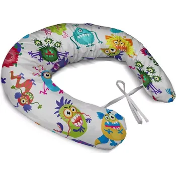 Polštář Sablio Těhotenský polštář Barevné příšerky