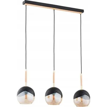 Stropní svítidlo PRADA MIX 3xE27 černo-zlaté Alfa 62407 trojité lištové svítidlo