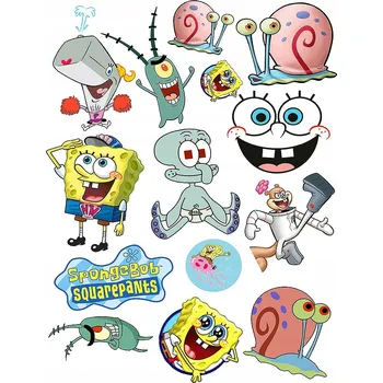 Odstranitelné tetování Smyvatelné tetování pro děti - SpongeBob