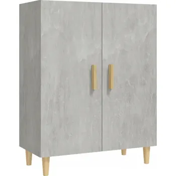 Komoda Boční skříňka z dřevotřísky, šedá Betonu, 70x34x90 cm