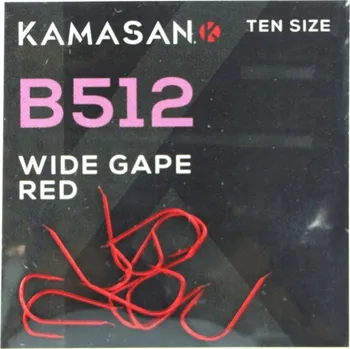 Rybářský háček Háčky Kamasan vel. 16 s protihrotem, 10 ks