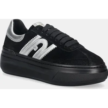 Dámské tenisky Kožené tenisky Furla Nuage Lace-Up Sneaker dámské, černá barva, YJ88NUA BX4400 OSI00 YJ88NUA.BX4400.OSI00 99X, EUR 38
