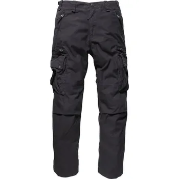 Pánské kalhoty Kalhoty Vintage Industries Rico - černé, L
