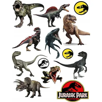 Odstranitelné tetování Smyvatelné tetování pro děti – Jurský svět