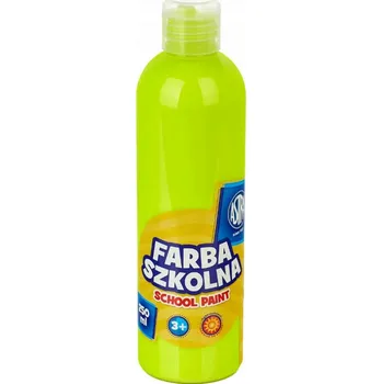 Vodová barva ASTRA Temperová barva posterová 250ml Neonová Žlutá, 301217029