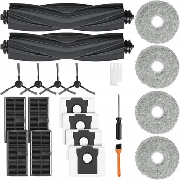 Robotický vysavač SADA FILTRŮ KARTÁČŮ MOPŮ SÁČKŮ příslušenství pro Dreame X40 Ultra Complete