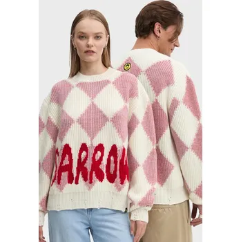 Dámský svetr Vlněný svetr Barrow F4BWUAJP050 růžová 03X, vel. M