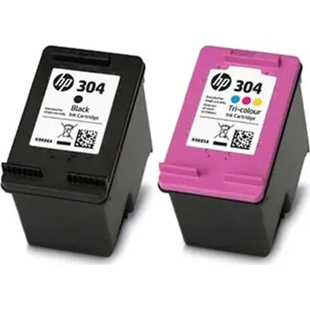 Inkoust HP 304 sada 2 ks černý a barevný 44 ml