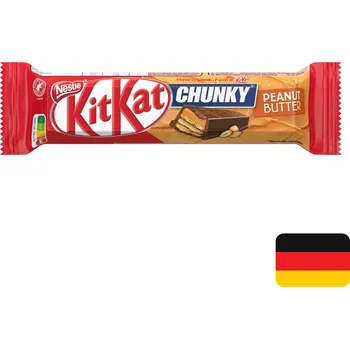 Čokoládová tyčinka KitKat Chunky Peanut Butter 42 g (Dovoz: Německo)