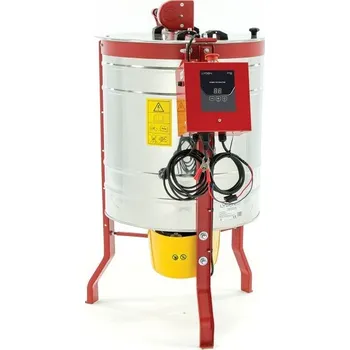 Medomet tangenciální 5-rámkový (český rámek 39 x 24 cm/Langstroth), pohon ruční-elektrický 12/230V Ø 600 mm - CLASSIC LINE