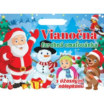 omalovánky Vianočná farebná omaľovánka - Foni book Foni book