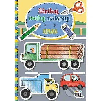 Doplněk ke knize Doprava - Strihaj, maľuj, nalepuj! - Jiri Models SK Jiri Models SK