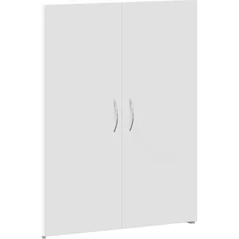 Koupelnový nábytek Skříňka na dokumenty s dvířky, bílá, 60x32x77,5 cm, dřevotříska