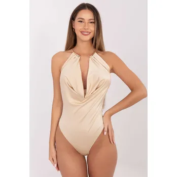 Body ItModa Dámské body Erica béžové Velikost: UNI