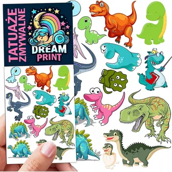 Odstranitelné tetování Filmová a herní nálepka na tetování Dětské vodní tetování Omyvatelné k narozeninám Dárek Dočasný dárek pro děti Originální opakovaně použitelné Spousta Vzorů