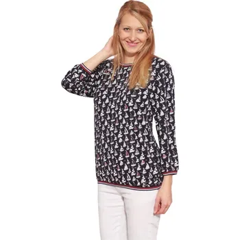 Pánské tričko Tričko 3/4 rukáv DAJDANA tm. modrá L