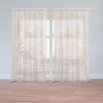 Záclona Sablio Záclony Skládací lodičky: 2ks 150x250cm